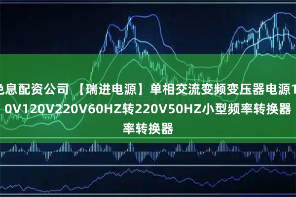 免息配资公司 【瑞进电源】单相交流变频变压器电源110V120V220V60HZ转220V50HZ小型频率转换器